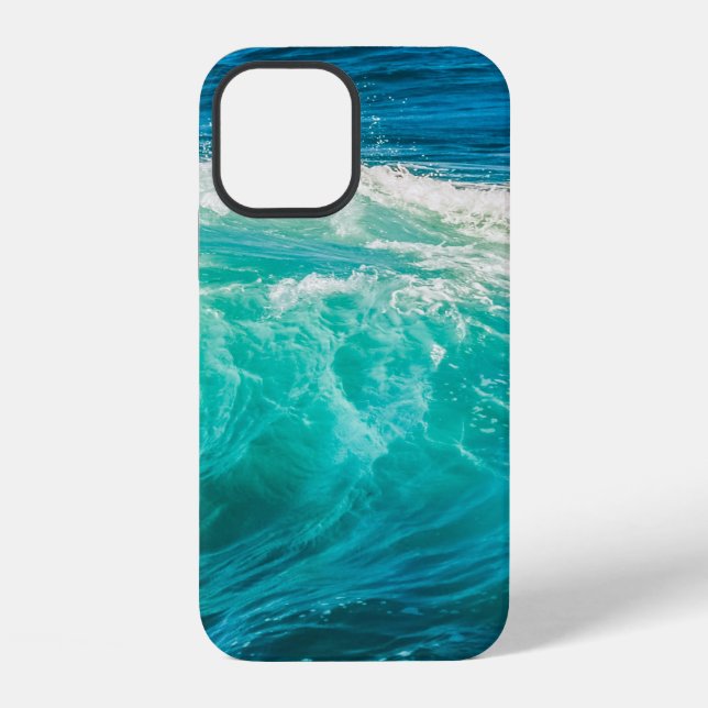 Funda Para iPhone Hermosas olas oceánicas (Reverso )