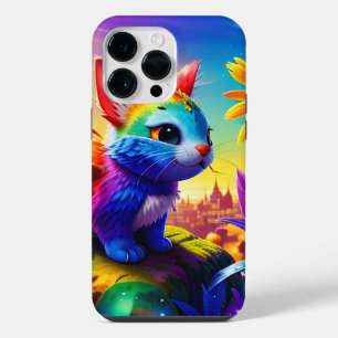 Funda Para iPhone 14 Pro Max Hermoso animal tres