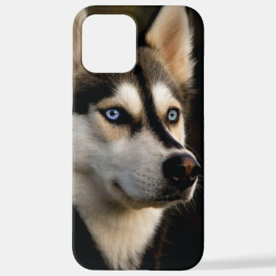 Funda Para iPhone 12 Pro Max Hermoso Cojín decorativo Husky