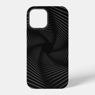 Funda Para iPhone 12 Hermoso de arte abstracto de línea geométrica de f