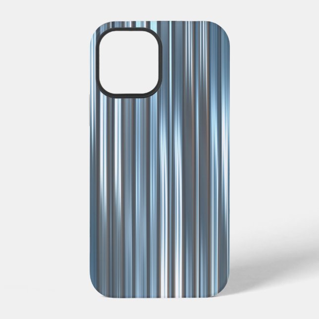 Funda Para iPhone Hermoso fondo azul vertical abstracto con l (Reverso )