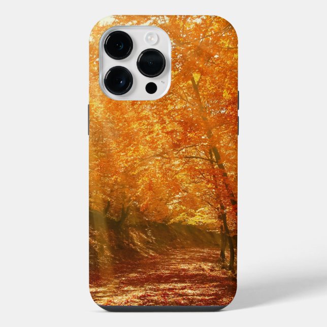 Funda Para iPhone Hermoso otoño (Reverso )