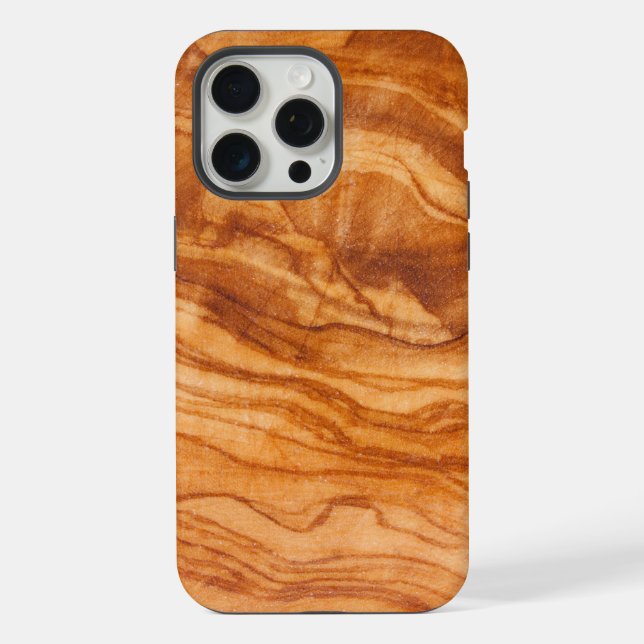Funda Para iPhone Hermoso trozo de madera (Reverso )