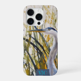 Funda Para iPhone 16 Pro Heron Art - En las malezas