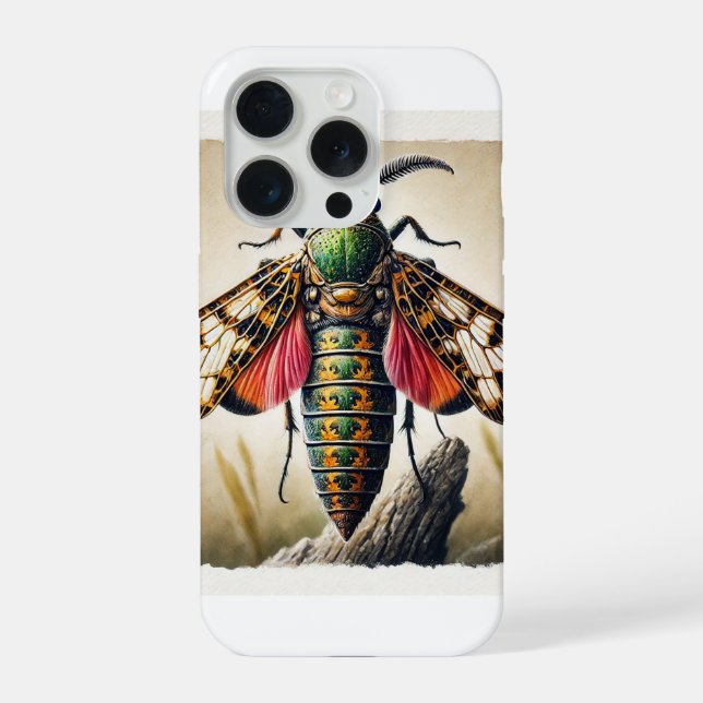 Funda Para iPhone Hesperotettix Grasshopper 130724IREF111 - Watercol (Reverso )