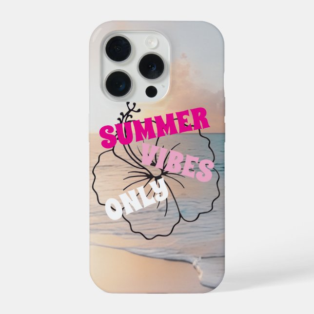 Funda para IPhone Hibiscus Summer (Reverso )