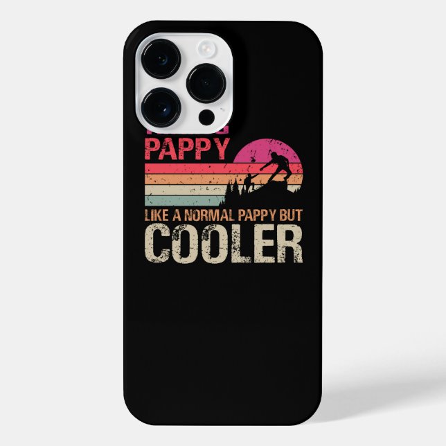 Funda Para iPhone Hiking Pappy Like A Normal Pappy But Cooler Trekki (Reverso)
