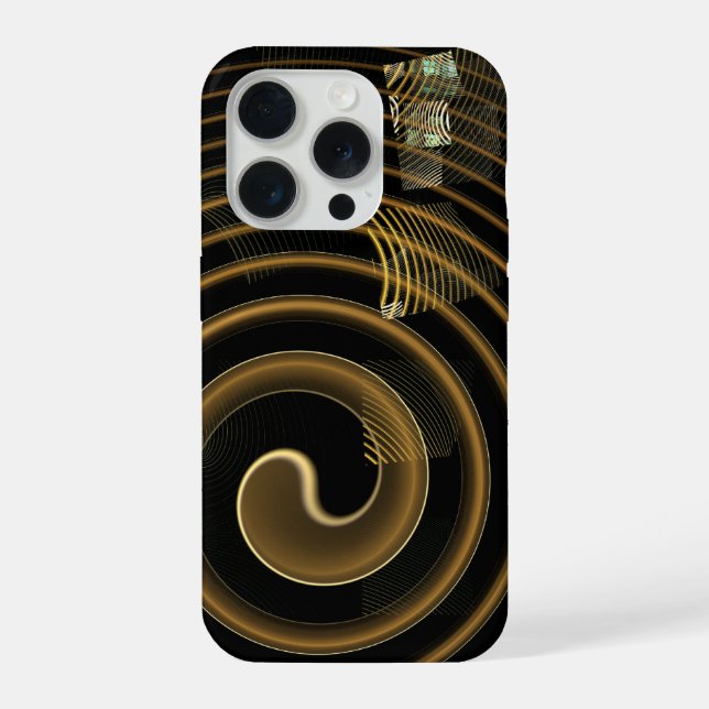 Funda Para iPhone Hipnosis Arte abstracto (Reverso )