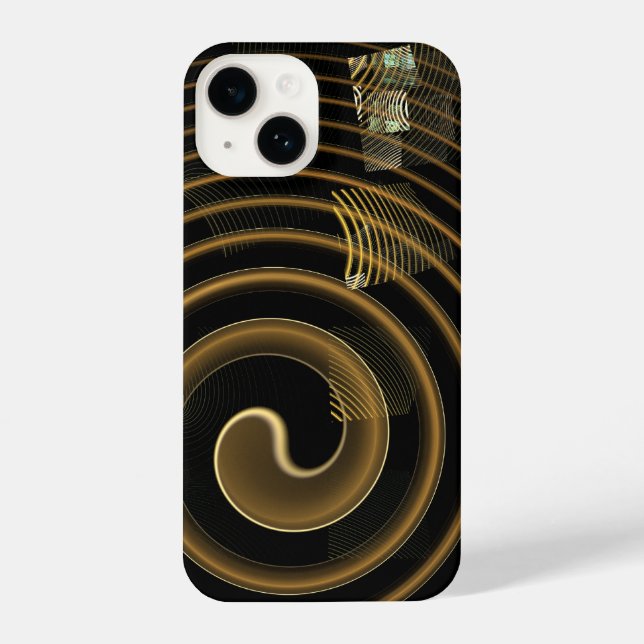 Funda Para iPhone Hipnosis Arte abstracto (Reverso )