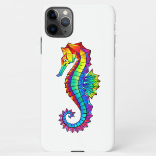 Funda Para iPhone 11Pro Max Hipoahoría marino poligonal arcoiris