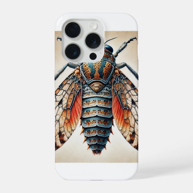 Funda Para iPhone Hippopsis dorsal view painting 020924IREF235 - Wat (Reverso )