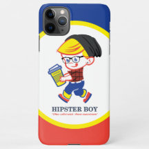 Hipster Boy - Parodia de ilustracion