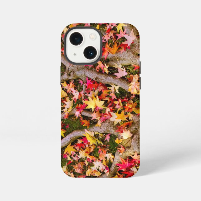 Funda Para iPhone Hoja de Arce Colorida (Reverso )
