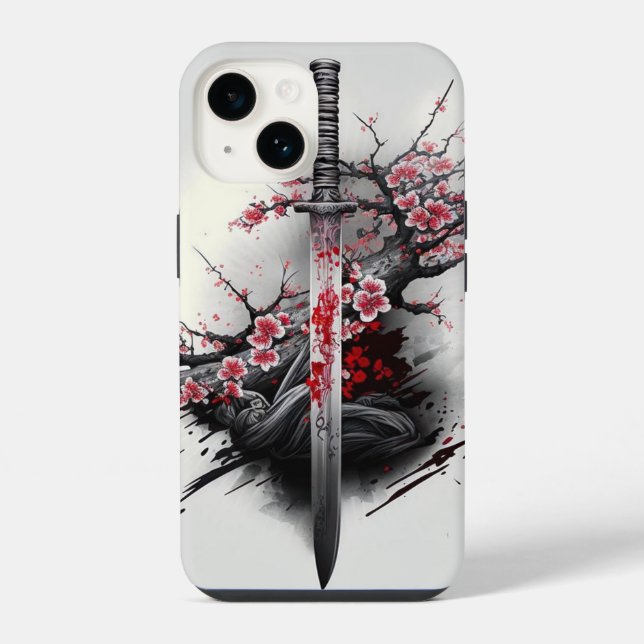 Funda Para iPhone "Hoja de Flores" (Reverso )