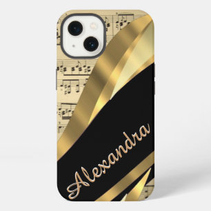 Hoja de música elegante personalizada