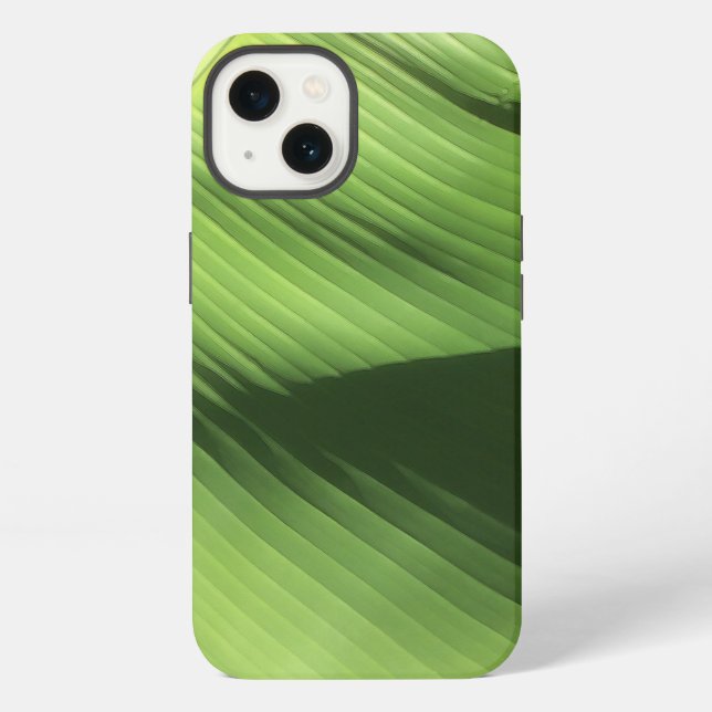 Funda Para iPhone Hoja de plátano (Reverso )