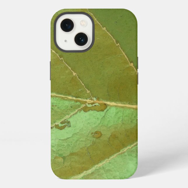 Funda Para iPhone Hoja de Uva de Mar de Cerca (Reverso )