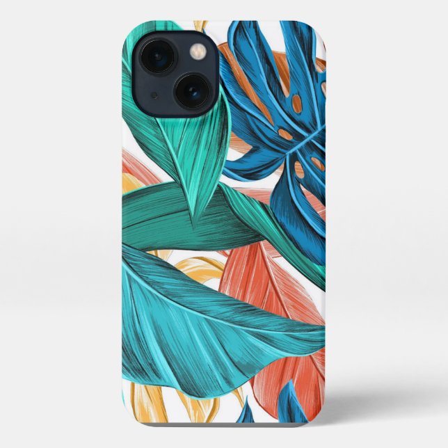 Funda Para iPhone hojas (Reverso )
