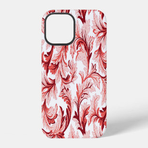 Funda Para iPhone 12 Hojas barrocas de espiral vintage, decorativas.