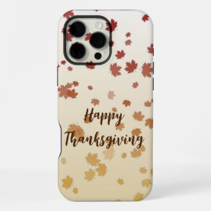 Funda Para iPhone 16 Pro Max Hojas de arce de Acción de Gracias