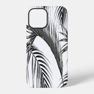 Funda Para iPhone 12 Hojas de palma tropicales, jungla sin soldadura.
