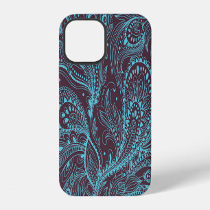Funda Para iPhone 12 Hojas decorativas: fondo de patrón sin soldadura