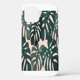 Funda Para iPhone 12 Hojas tropicales: Abstract Watercolor Art