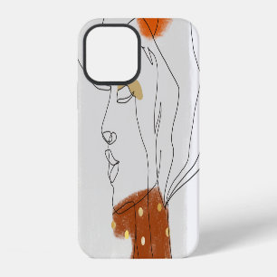Funda Para iPhone 12 Hojas Tropicales, Diseño De Patrones Sin Marea.