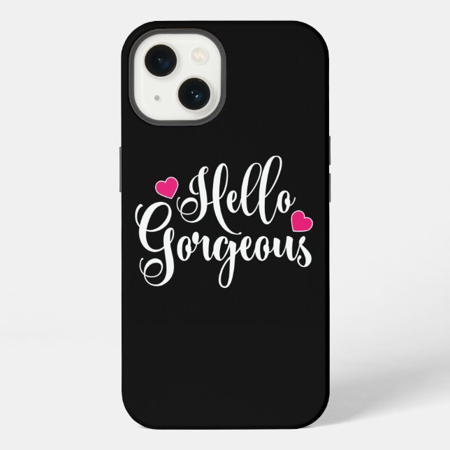 Funda Para iPhone Hola Gorgeous (Reverso )