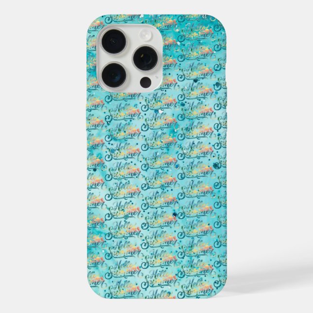 Funda Para iPhone Hola Verano (Reverso )