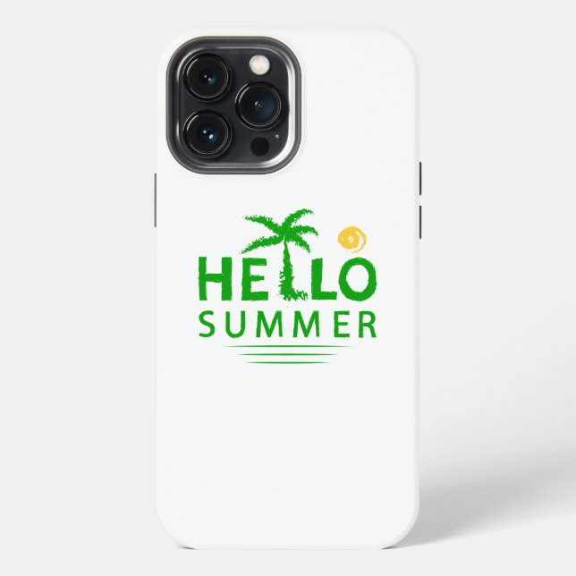 Funda Para iPhone Hola Verano (Reverso )