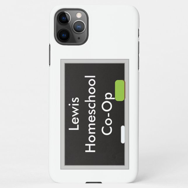 Funda Para iPhone Homeschool Co (Reverso)