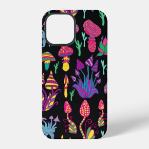 Funda Para iPhone 12 Hongo brillante,alucinógeno,decorativo,fantástico