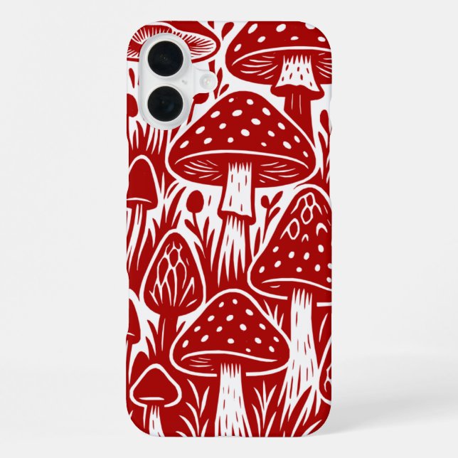 Funda Para iPhone Hongos (Reverso )