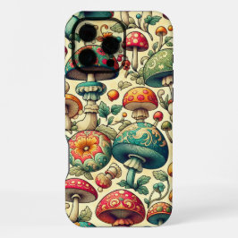 Funda Para iPhone 16 Pro Max Hongos Elegantes