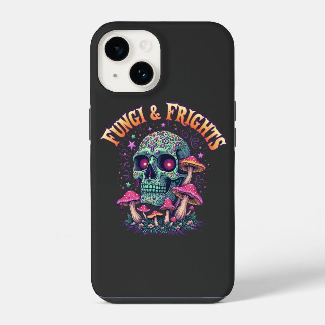 Funda Para iPhone Hongos y terrores  (Reverso )