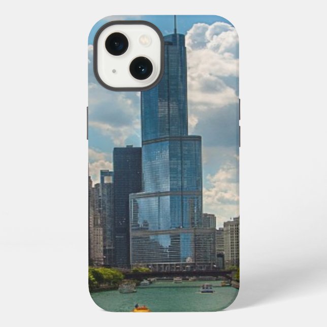 Funda Para iPhone Horizonte Chicago (Reverso )