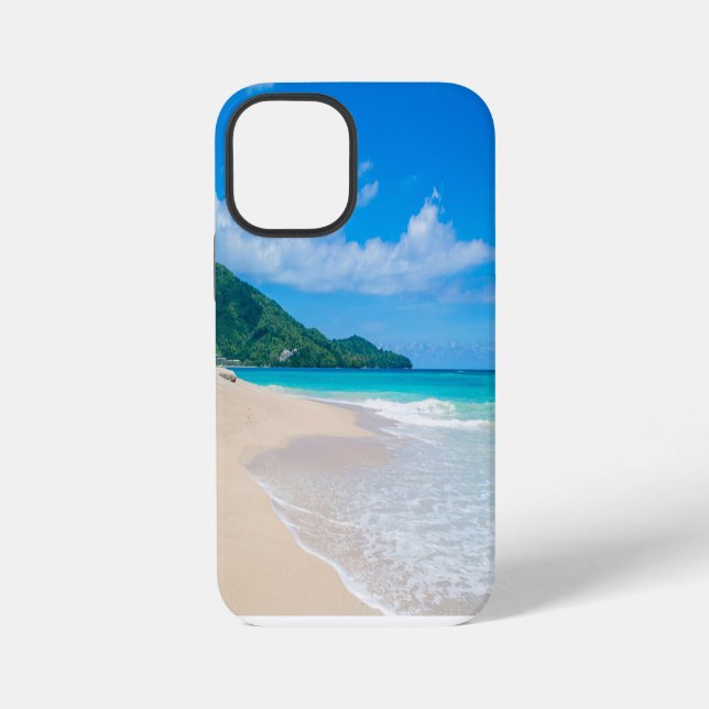 Funda Para iPhone Horizonte de Montaña Oceánica (Reverso )