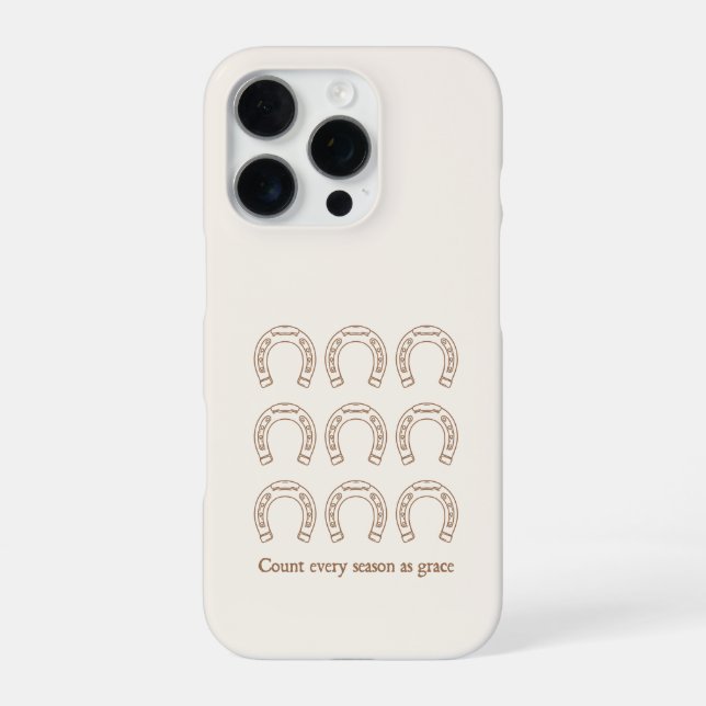 Funda Para iPhone Horseshoe Western Christian (Reverso)