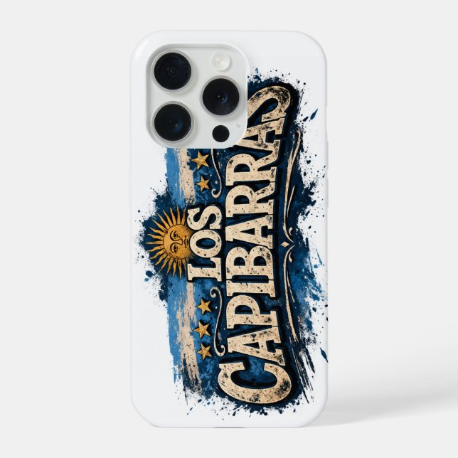 Funda Para iPhone  Hotel 4 estrellas Capibarras (Reverso )