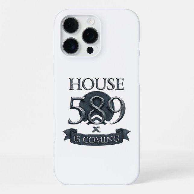 Funda Para iPhone House 589 Is Coming – Futuristic Metallic Fantasy (Reverso )