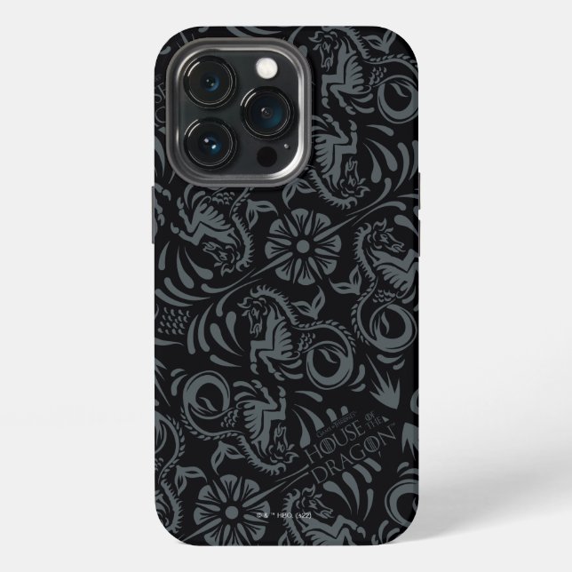 Funda Para iPhone HOUSE OF THE DRAGON | Velaryon Diamond Pattern (Reverso )