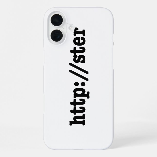 Funda Para iPhone http://ster / código html (Reverso )