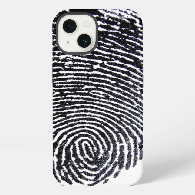 Funda Para iPhone Huella dactilar (Reverso )