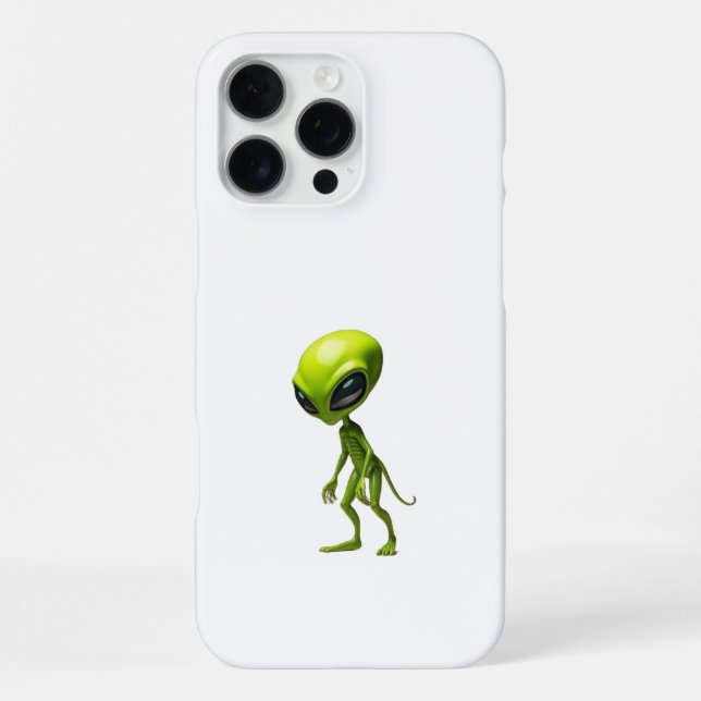 Funda Para iPhone Humanioide verde (Reverso )