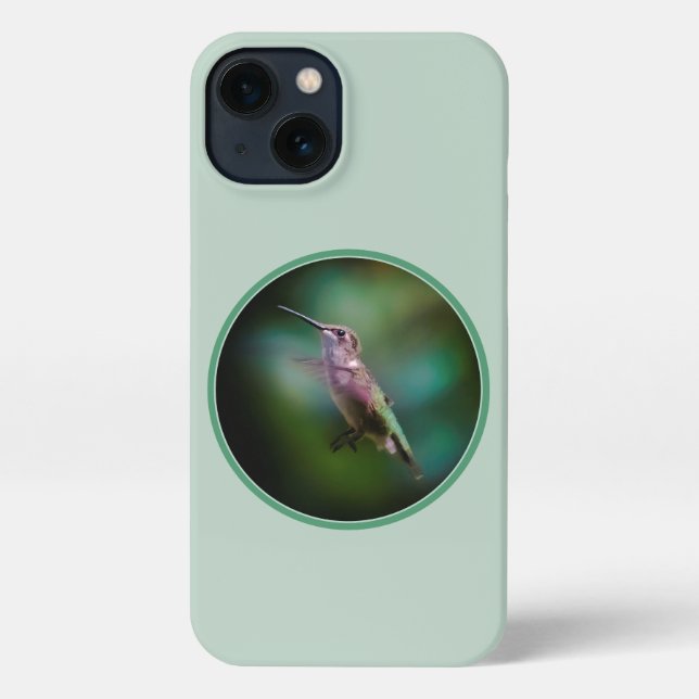 Funda Para iPhone Hummingbird - Fotografía original (Reverso )