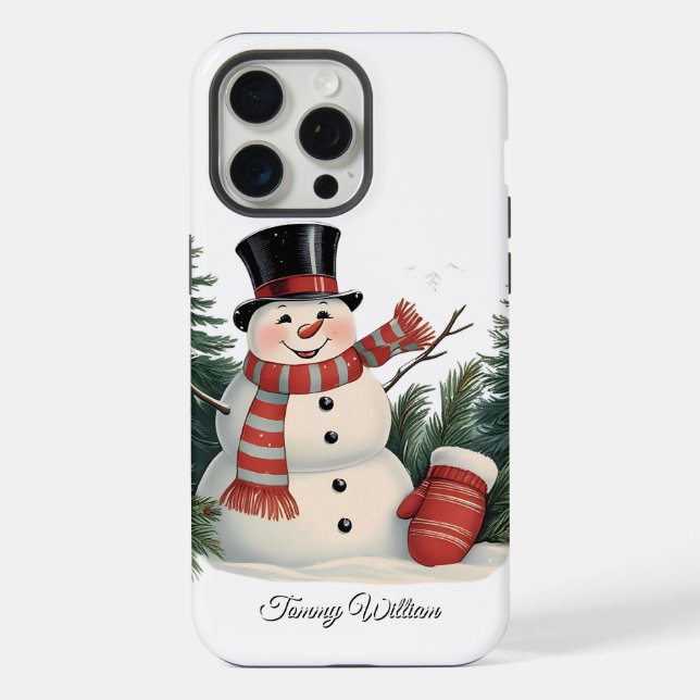 Funda Para iPhone Humor gracioso moda navidad moderna y divertida (Reverso )