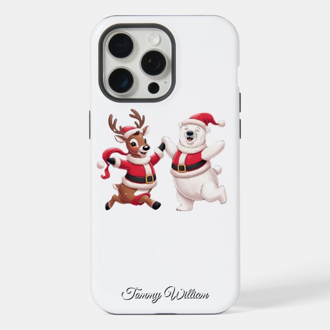 Funda Para iPhone Humor gracioso moda navidad moderna y divertida (Reverso )