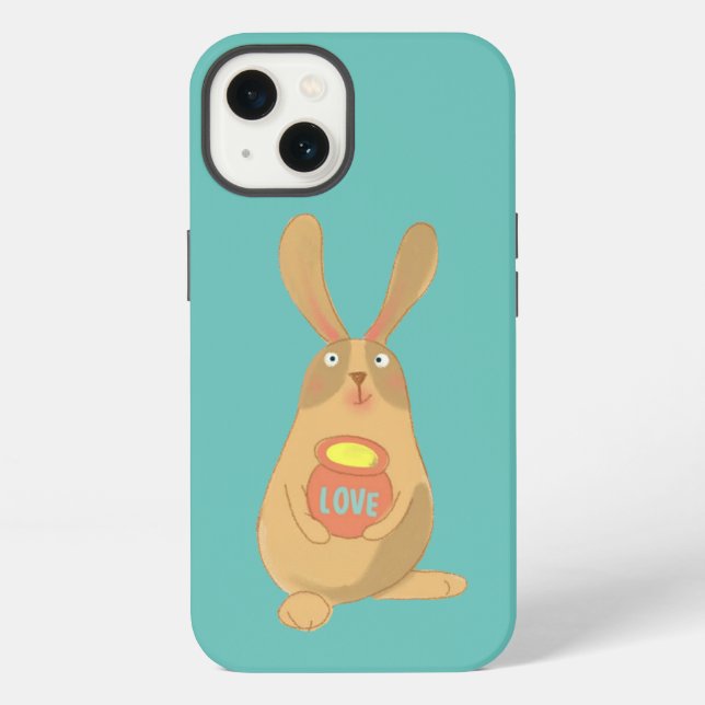Funda Para iPhone Hunny Bunny (Reverso )