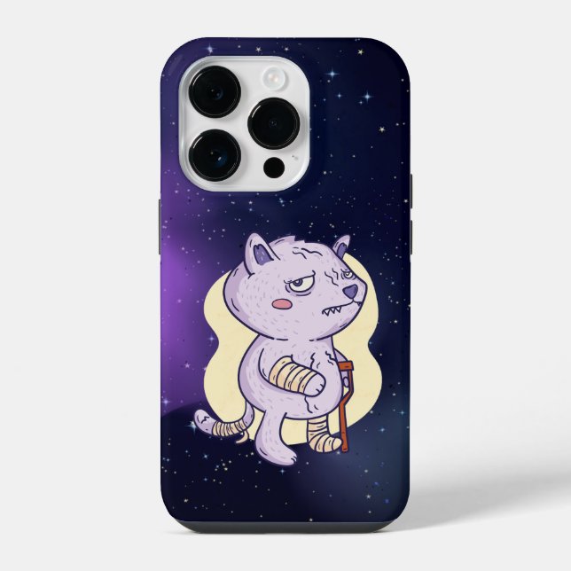 FUNDA PARA iPhone HURT CAT (Reverso )